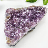 Purple amethyst cluster for northeast corner vastu placement