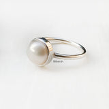 Pearl Silver Ring