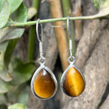 Protective Tiger’s Eye Gemstone Earrings – Natural Stone Jewelr