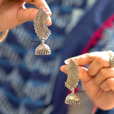 Tribal Silver Jhumka