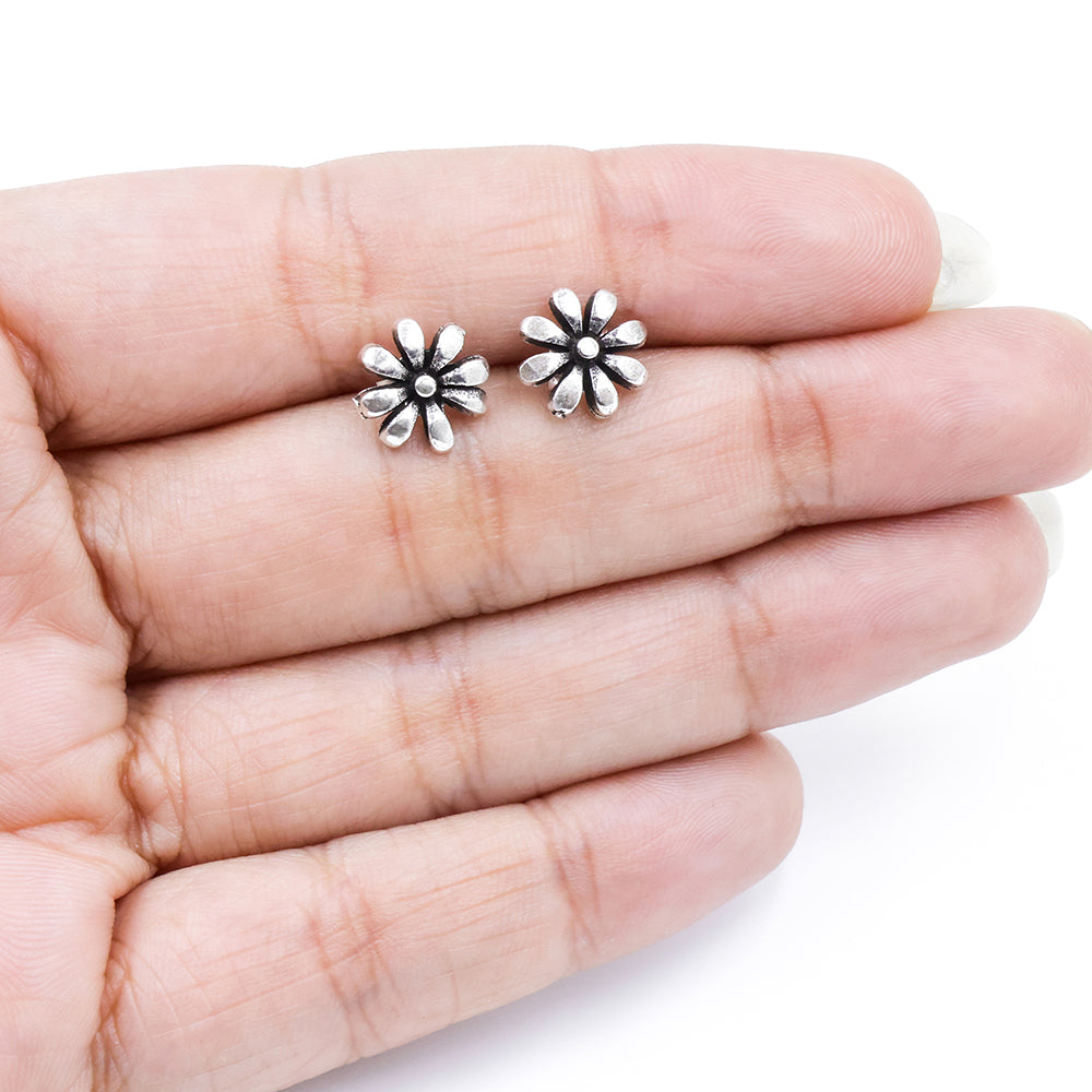 Flower Silver Stud SILBERUH