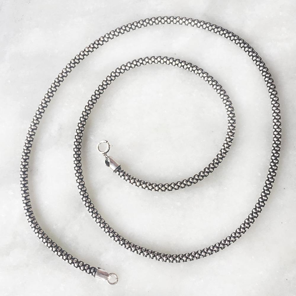 Sterling silver 18 shop inch rope chain