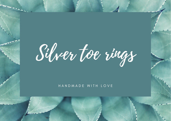 Pure Silver Toe Rings
