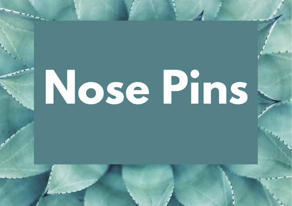 Pure Silver Nose Pins clips