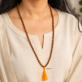 Authentic 5 Mukhi Rudraksha necklace with Gem Testing Laboratory Certificate