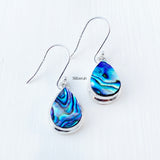 Abalone Silver Earring