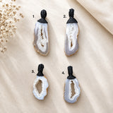 Agate Geode Pendant