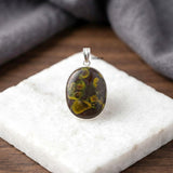 Agate Silver Pendant