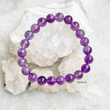 Amethyst Beaded Bracelet