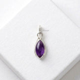 natural amethyst 925 silver pendant India