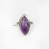 Amethyst Marquise Silver Ring