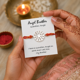 Angel Brother Silver Rakhi