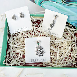 Animal Kingdom Silver Gift Set