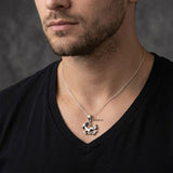 sterling silver aries necklace