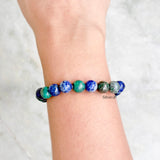 Azurite Beaded Bracelet