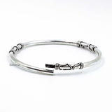 Banjara Silver Openable Bangle