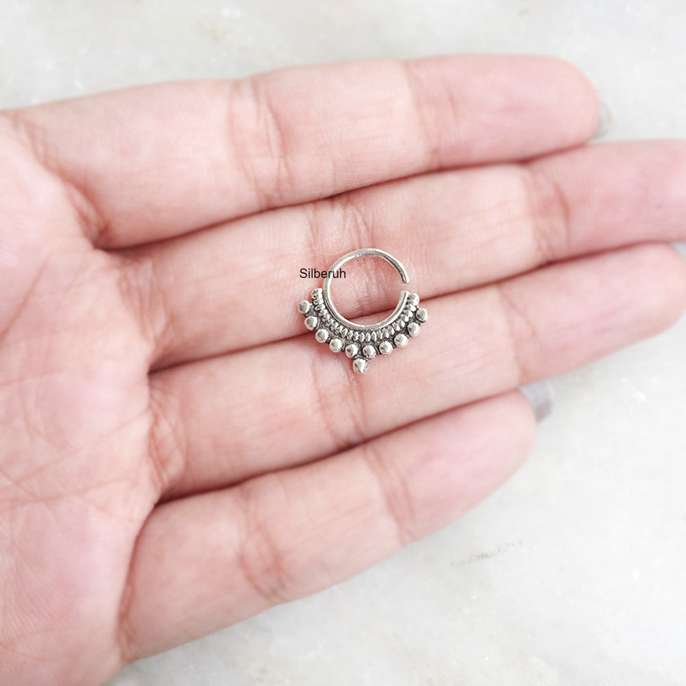 Banjara Silver Nose Ring SILBERUH