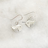 Birds Silver Earring