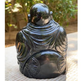 Black Agate Laughing Buddha