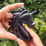 Black Aventurine Unicorn