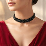 Black Onyx Choker Necklace