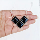 Black Onyx Silver Necklace