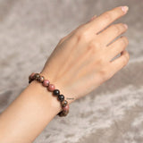 Black Rhodonite Bracelet