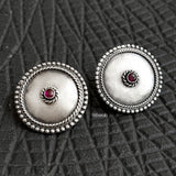 Borla Silver Stud Earring