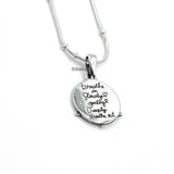 Breathe Silver Pendant