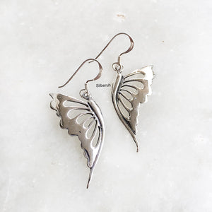 Butterfly Silver Earring