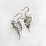 Butterfly Silver Earring