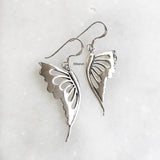 Butterfly Silver Earring