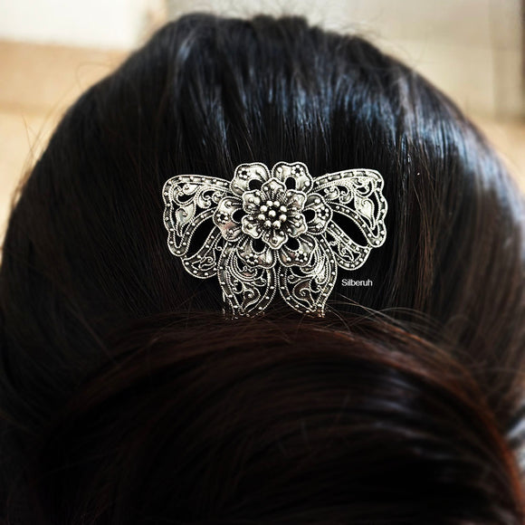 925 Silver Juda Pin for Brides – Butterfly Design by Silberuh