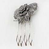 Butterfly Silver Hair Pin