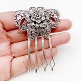 Butterfly Silver Hair Pin