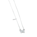 Butterfly Silver Necklace