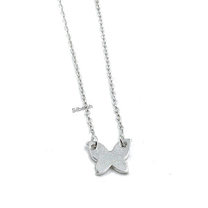 Butterfly Silver Necklace