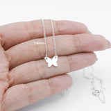 Butterfly Silver Necklace