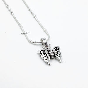 Butterfly Silver Pendant