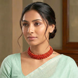 Carnelian Choker Necklace
