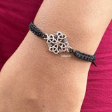 Celtic Knot Silver Adjustable Bracelet