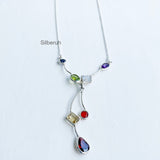 Chakra Silver Necklace