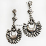 Chand Silver Tribal Earring