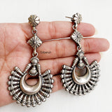 Chand Silver Tribal Earring