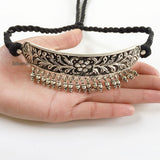 Chitai Choker Silver Necklace