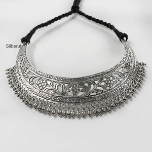 Chitai Silver Drop Necklace