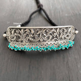 Chitai Turquoise Silver Choker Necklace
