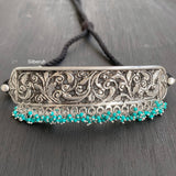 Chitai Turquoise Silver Choker Necklace