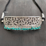 Chitai Turquoise Silver Choker Necklace