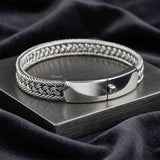 Chunky unisex 925 sterling silver bracelet India